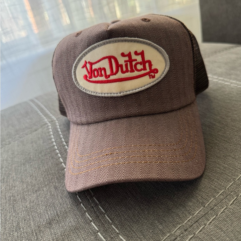 Von Dutch Classic Brown Cap